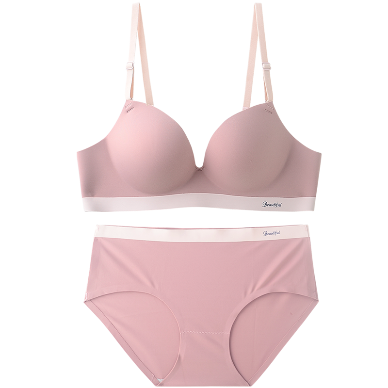 女一片式小上托无钢圈舒适胸罩 芯蒂美文胸