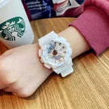 Механические модные водонепроницаемые брендовые цифровые часы, простой и элегантный дизайн, в корейском стиле, популярно в интернете