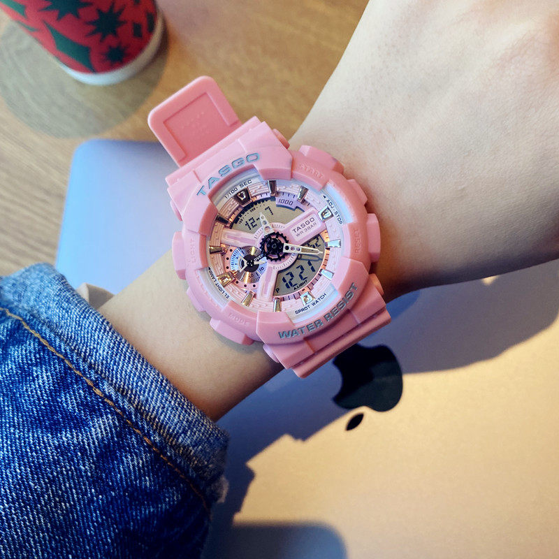 女简约气质独角兽初高中学生电子表 雅述国产腕表