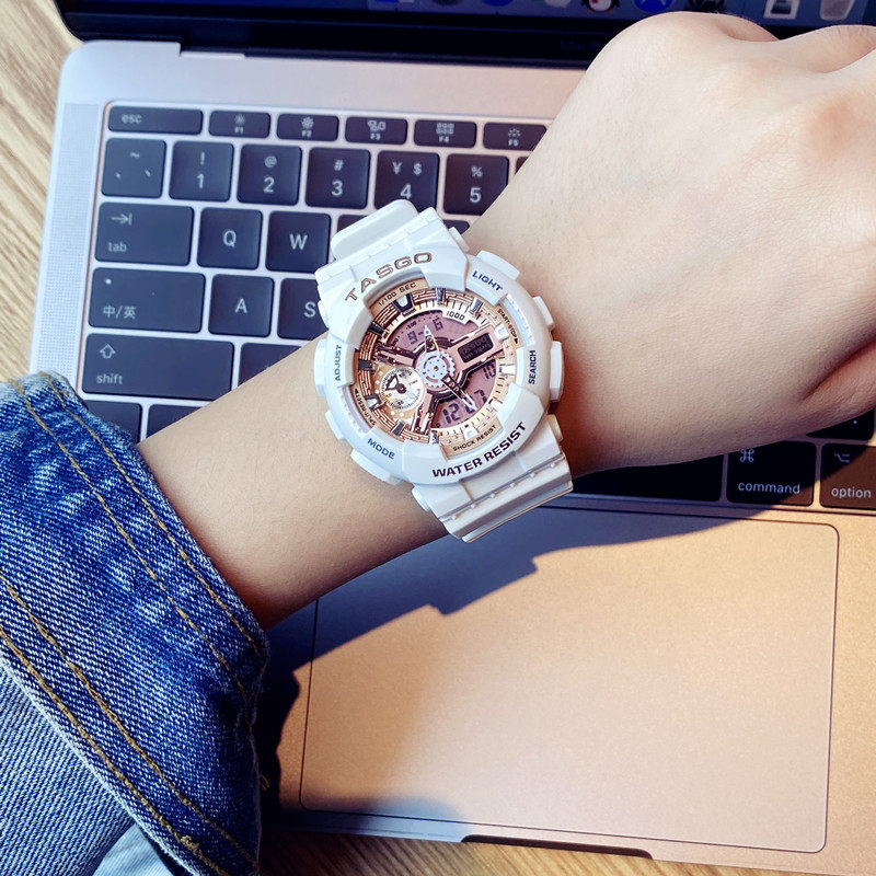 青少年机械初高中学生潮流女电子表 雅述国产腕表