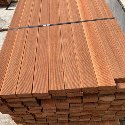 印尼防腐木地板户外木条木方庭院木板栈道非洲菠萝格柳桉木扶手 - 图2