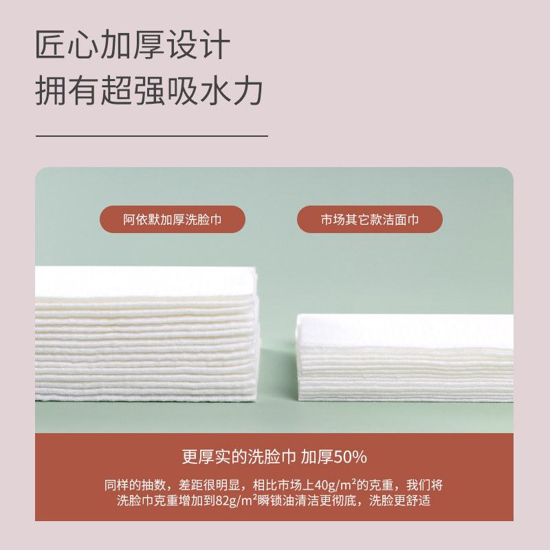 李佳埼一次性洗脸巾卸妆擦脸洗面纸 annnoah化妆/美容工具