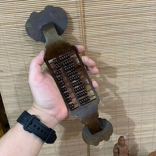 Gilt Ruyi household antique antique pure copper retro