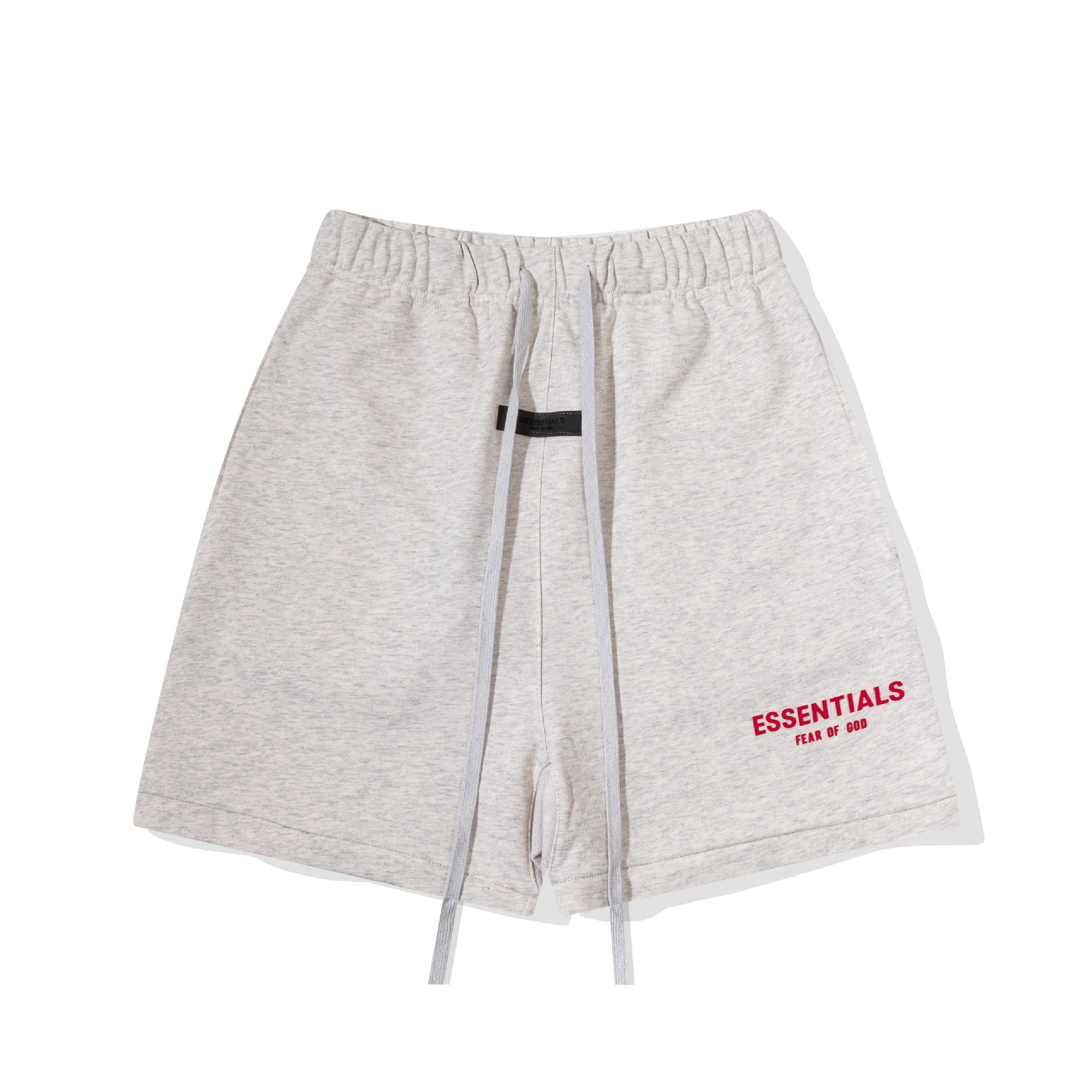 2026春夏新款 FOG 红色压胶字母休闲宽松短裤男女同款美式潮五分 - 图2