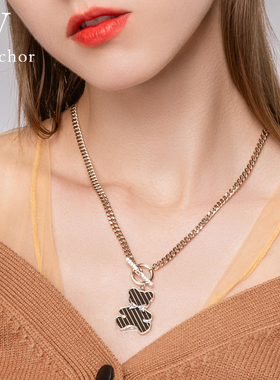 小熊街头INS轻奢小众新款项链