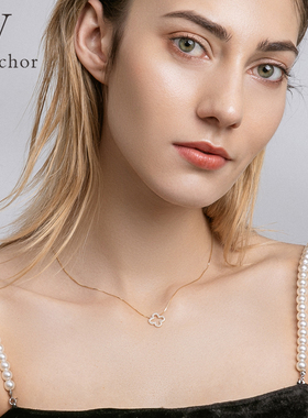 2022年新款小众轻奢s925女四叶草