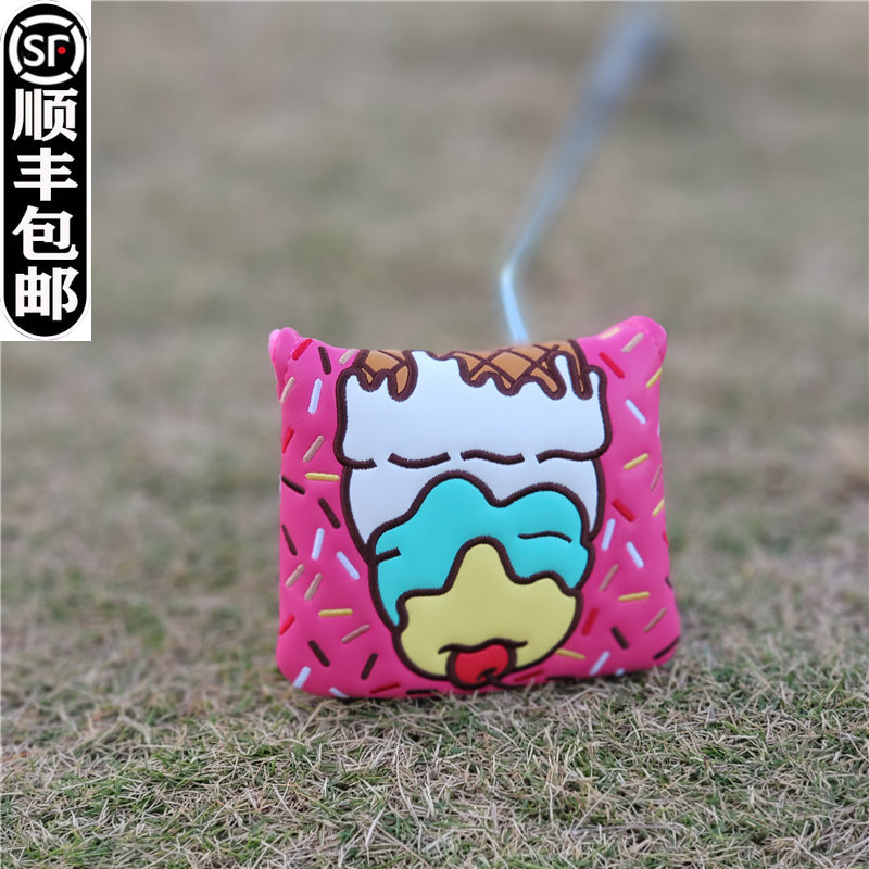 Spider红蜘蛛方形推杆套 高尔夫球杆套 杆头套保护套球头帽套GOLF - 图2