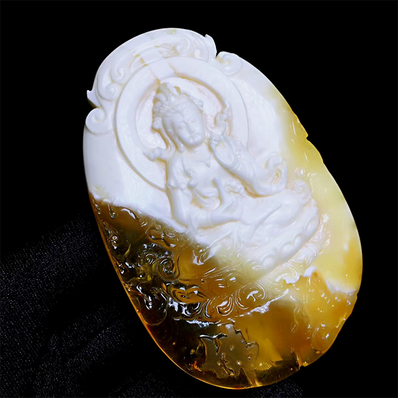 珀界直播天然蜜蜡琥珀原石手串项链吊坠鸡油黄手串白花戒指三通 珀界直播天然蜜蜡琥珀原石手串项链吊坠鸡油黄手串白花戒指三通