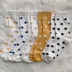 Vớ cotton chấm bi nữ Cotton chấm bi vớ Nhật Bản vớ vớ sinh viên Hàn Quốc vớ cotton dễ thương - Vớ bông tất y khoa Vớ bông