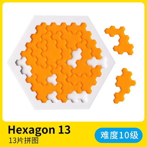 Jigsaw Puzzle拼图 透明拼图异形10级烧脑地狱高难度益智解谜玩具 - 图1