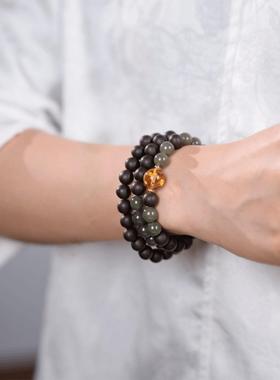 2025抖音爆款江南瑰宝合香珠手串手工清新精致女饰品精美文玩佛珠