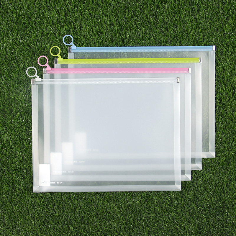 a4文件袋拉链透明塑料学生科目分类a5资料档案袋学生用立体拉边加厚防水收纳袋大容量票据袋可定制简约印logo,淘宝优惠券,粉丝福利购,淘宝优惠卷