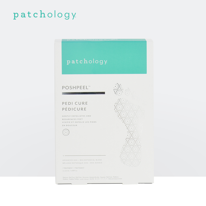 patchology去角质嫩白1对/盒足膜 patchology海外足膜