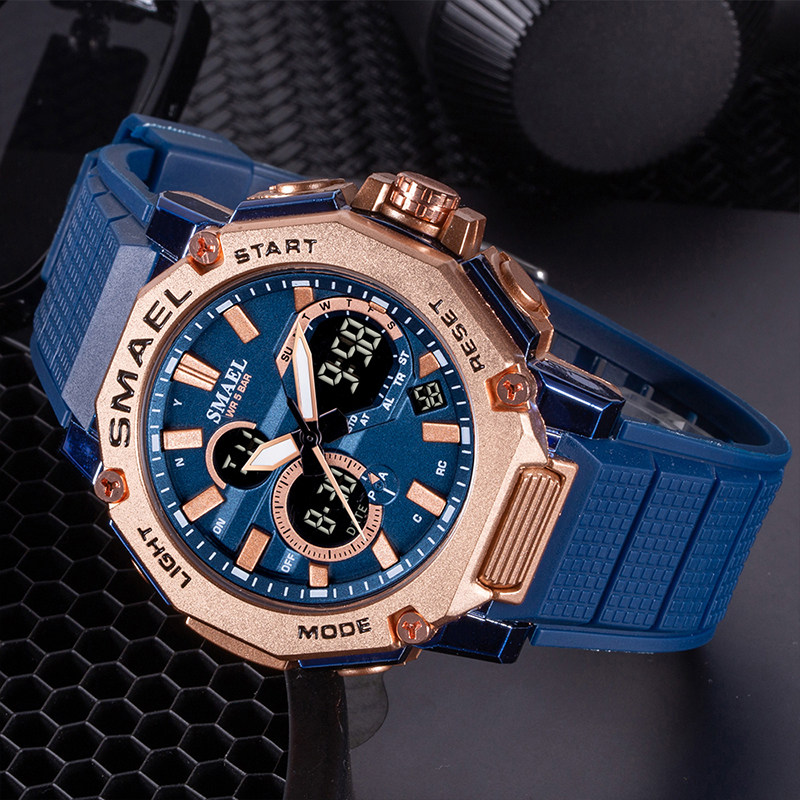 钢铁之心青少年电子高中学生手表 canext国产腕表