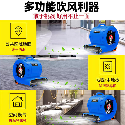 吹地机地面吹干机超大功率商用吹风机强力除湿除臭家用卫生间厕所 - 图2