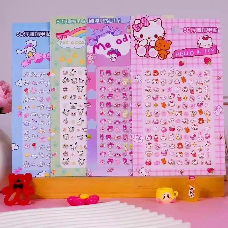 夜光卡通指甲贴儿童女孩公主宝宝防水美甲贴纸玩具无味可拆卸,淘宝优惠券,粉丝福利购,淘宝优惠卷