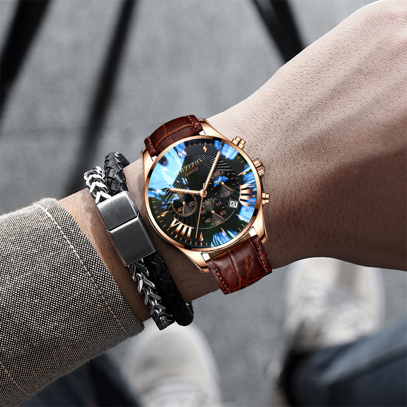 十大瑞士男士全自动中学生机械表 宝思哲手表国产腕表