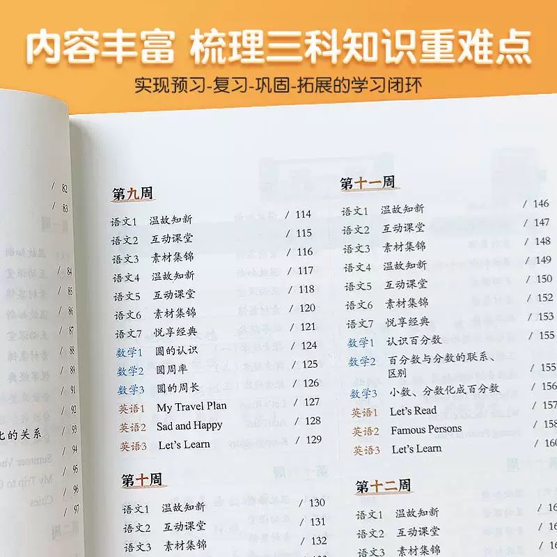 斗半匠 二三年级小学生半小时晚读语文英语337晨读法美文好词句书 - 图3