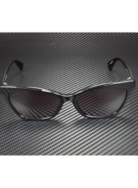 MaxMara MM0011 01A闪亮黑色灰58女士太阳眼镜