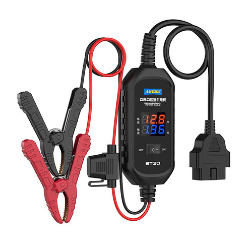 AUTOOL 汽车OBD换电瓶不断电工具电压电流显示蓄电池断电记忆器 - 图3