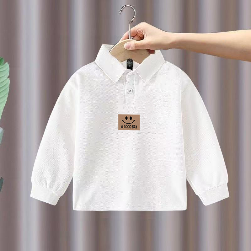 100%纯棉男童POLO长袖T恤2026春秋新款中小儿童宝宝卡通印花上衣,淘宝优惠券,粉丝福利购,淘宝优惠卷