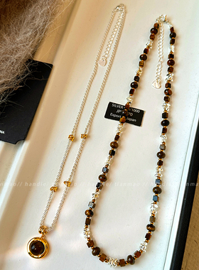 精致氛围感这不就来了~串珠项链