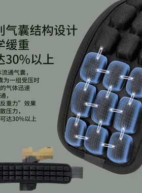 JFT减压拉练腰封战术腰带气垫