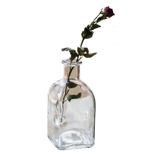 玻璃小花瓶ins风欧式迷你网红轻奢插花透明水培器皿客厅桌面摆件 - 图3