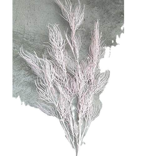 新款孔雀凇雾凇 婚礼造景仿真迷雾花仿真雾凇草 婚庆拱门吊顶配花 - 图3