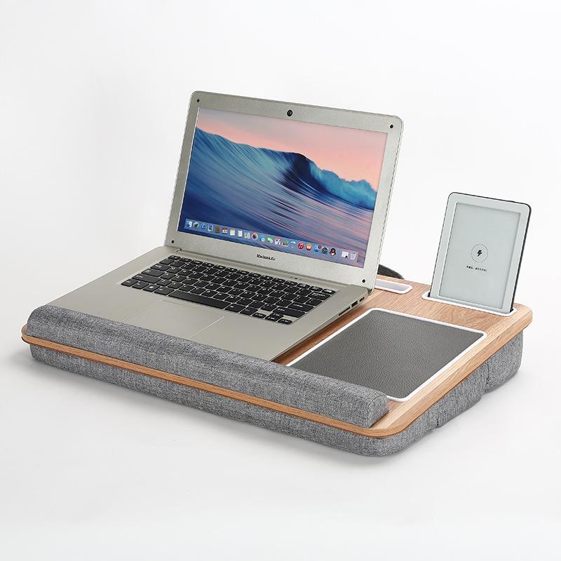 膝上桌懒人桌lap desk床上书桌笔记本电脑桌木木家笔记本支架 - 图0