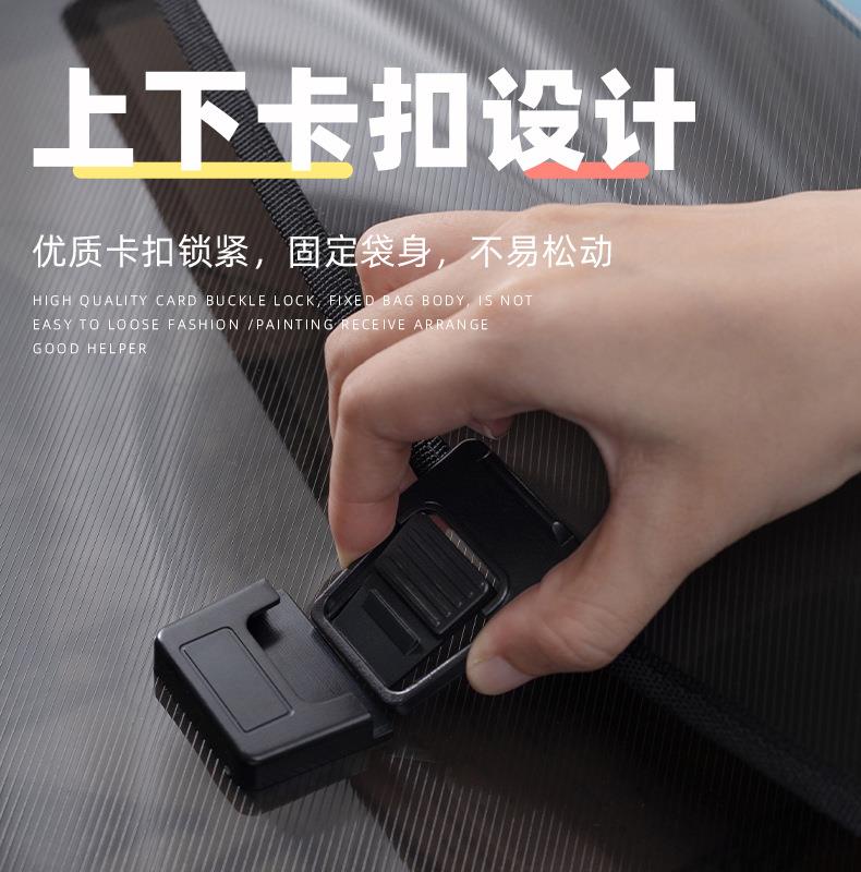 a2手提画册袋大容量工程图纸海报收纳袋4k文件夹A3美术作品收集册 - 图0