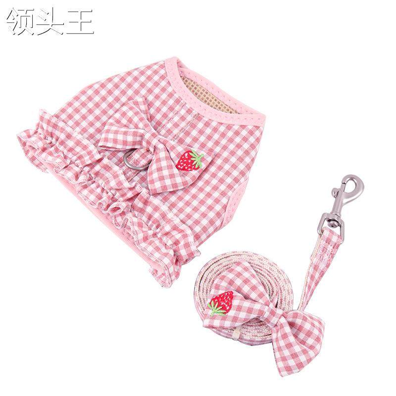 狗狗牵引绳狗绳子宠物中大小型犬泰迪背心式项圈胸背带幼犬遛狗链,淘宝优惠券,粉丝福利购,淘宝优惠卷