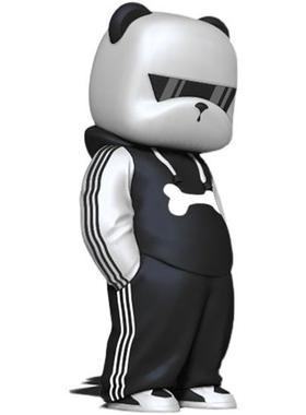 玻璃钢卡通雕塑定制大型户外迎宾IP吉祥物网红打卡方仔熊落地摆件