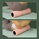 Foam roller massage relaxes and relieves sore legs