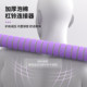 Household adjustable rubber-coated disassembly dumbbell set