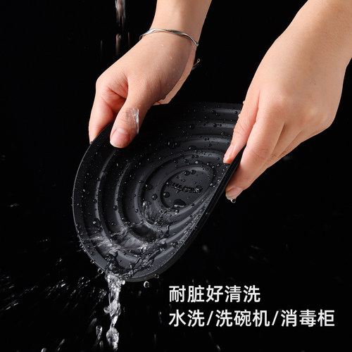硅胶隔热垫唱片餐桌垫防烫垫餐台垫厨房砂锅垫家用杯垫碗垫餐盘垫 - 图3