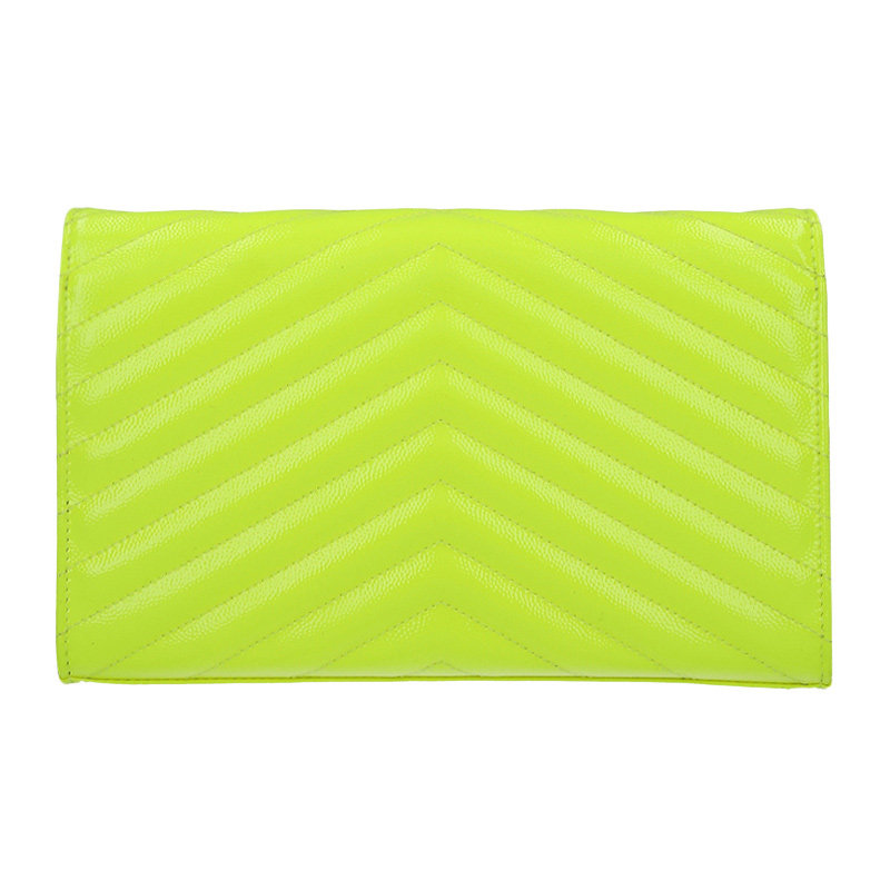 圣罗兰黄色女士链条包 YISHEHUI海外女士包袋