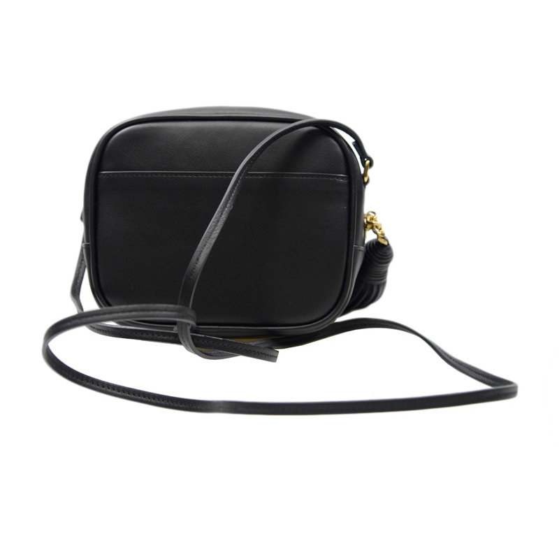 圣罗兰黑色女士斜挎包 YISHEHUI海外女士包袋