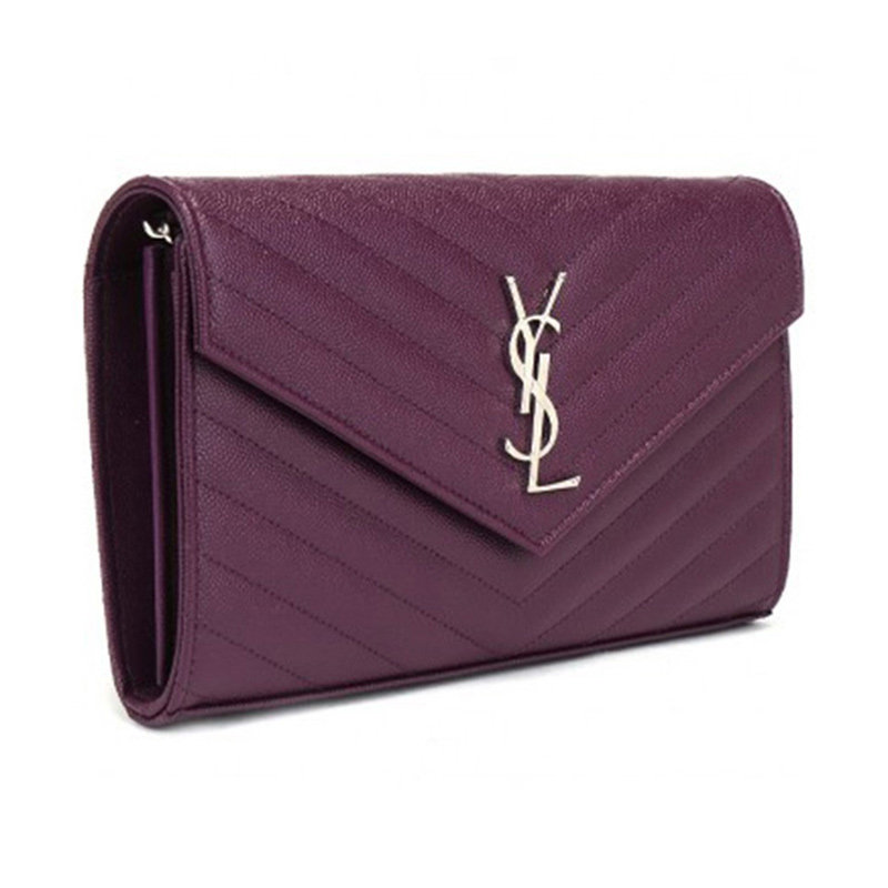 圣罗兰紫色女士挎包单肩包 YISHEHUI海外女士包袋