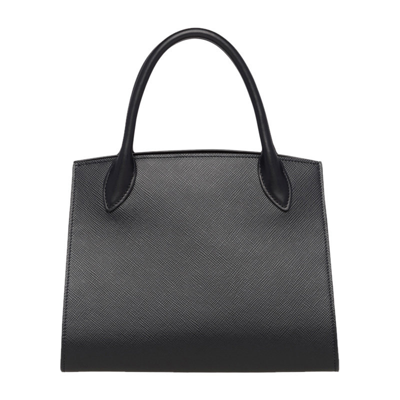 prada正品女士黑色小牛皮单肩包 YISHEHUI海外女士包袋