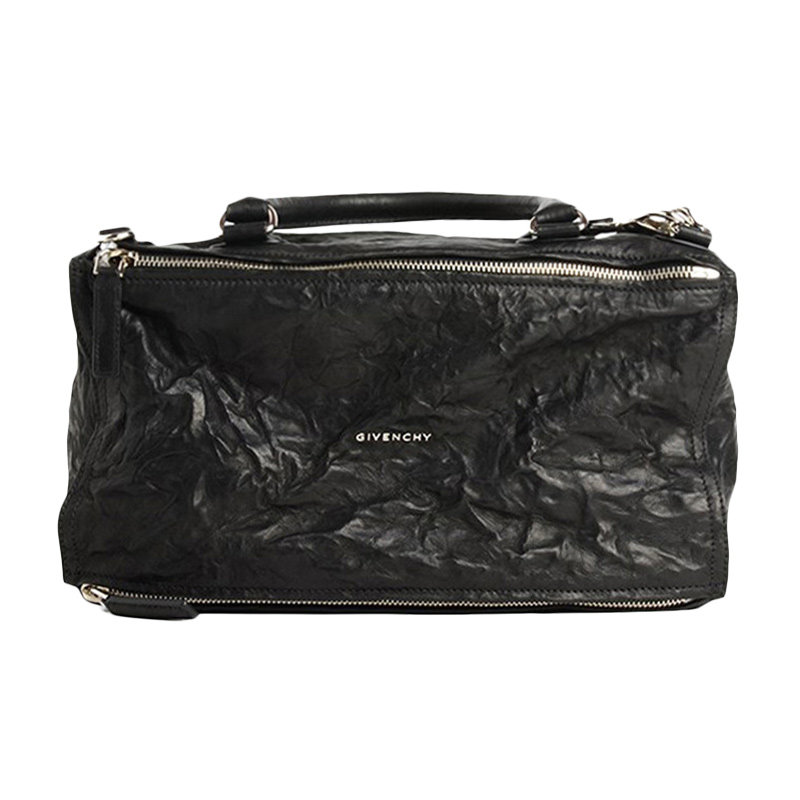 givenchy黑色羊皮女士单肩手提包 YISHEHUI海外女士包袋