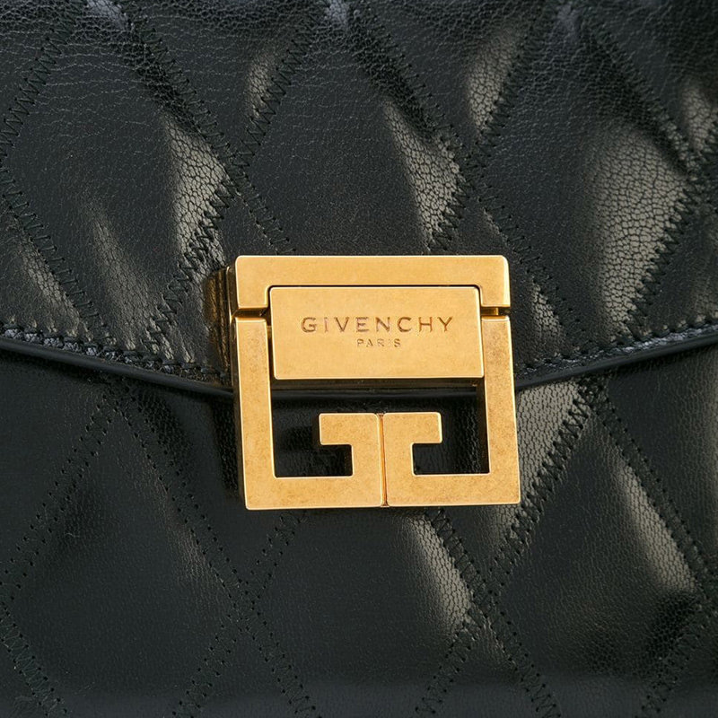 givenchy女士黑色皮革单肩包 YISHEHUI海外女士包袋