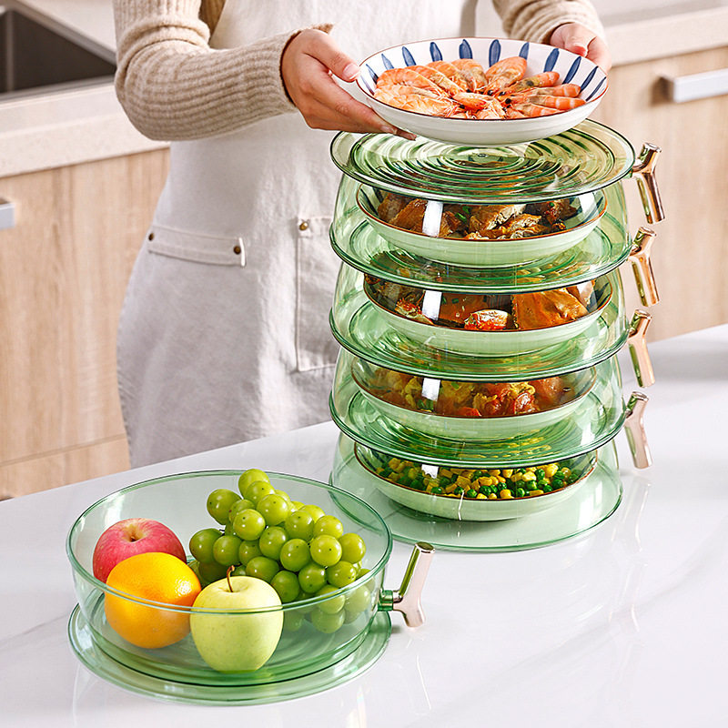 保温菜罩2022新款家用神器多层盖菜罩剩菜多层收纳架餐桌罩饭菜罩