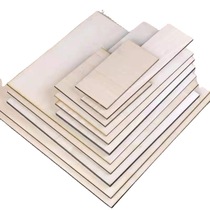 Handmade Wood Board Linden Wood Plate Construction Model Material Plate Triple Plywood Solid Wood Plate Sheet Solid