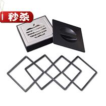 Floor Drain Pre - - New-Buried Box Thickened Stainless Steel Floor Drain Deodorized Sewer Pre-Buried Instrumental Plastic Floor Drain Pre-Loaded Box