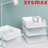 韩国 sysmax 文件 收纳架 文件 框 框 in 风桌 面置物架 办公室 用品 资料架 a4 文件 整理桌 上 多 层 时尚 创意 收纳盒 收纳盒 收纳盒 收纳盒 收纳盒 收纳盒