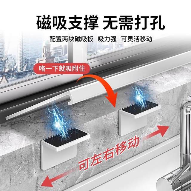 No punch-out kitchen window sill extension panel