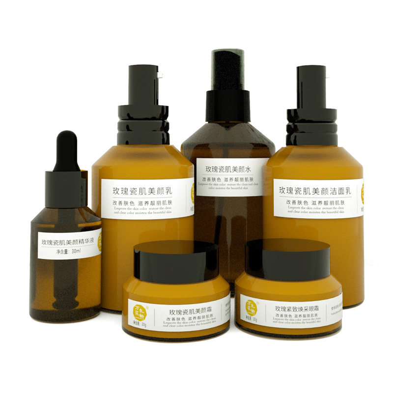 万花礼物盈润保湿改善肤色提亮瓷肌 万花礼物面部护理套装