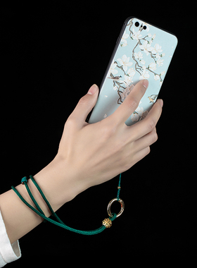 艺楷长款四叶草手机挂绳
