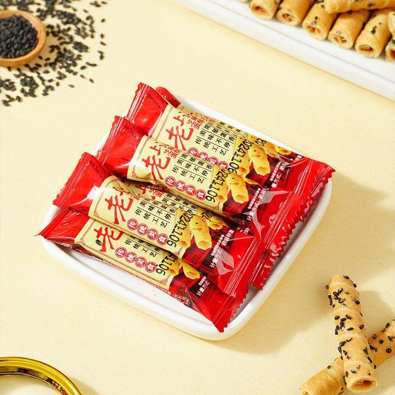 老上海芝麻蛋卷老人爱吃的糕点心传统手工鸡蛋卷酥脆饼干整箱批发,淘宝优惠券,粉丝福利购,淘宝优惠卷